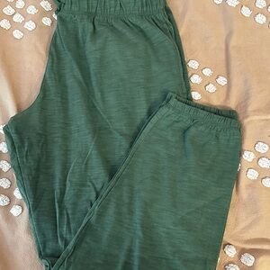 PINK Victoria's Secret Green Joggers